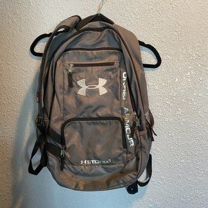Gray Under Armour Storm Backpack
